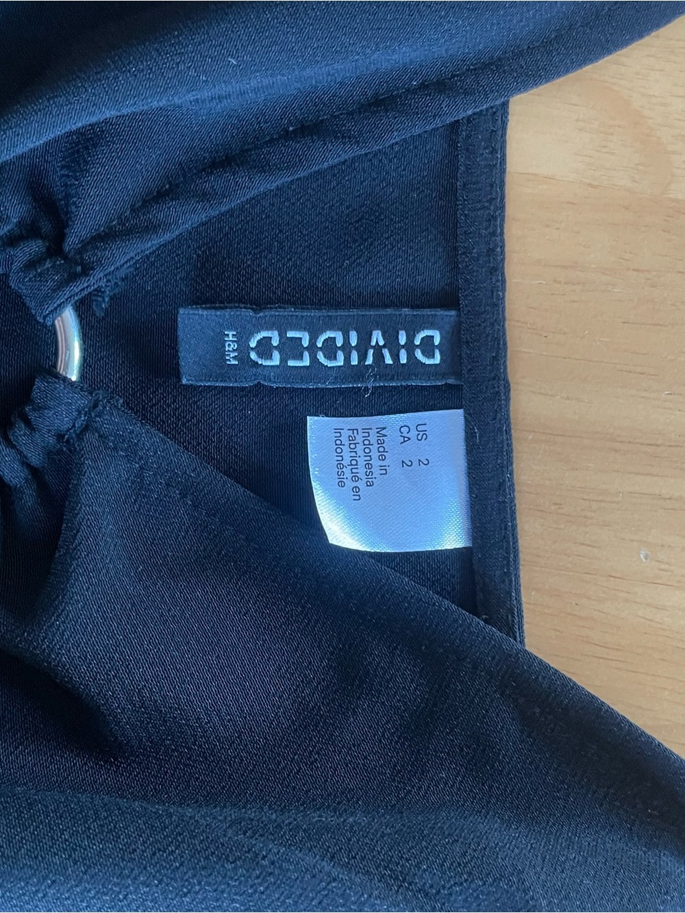 H&M Black Cutout Spaghetti-Strap Jumpsuit - Picture 4 of 6